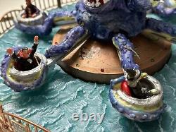 Lemax Spooky Town Oct-O-Squeeze Giant Squid Carnival Ride AS IS Read Description