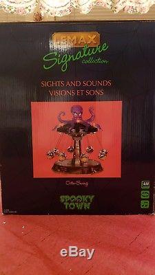 Lemax Spooky Town Octo-Swing 2011 Rare Retired