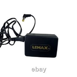 Lemax Spooky Town Octo-Swing Animated Carnival Ride Box & Adapter Lights Sound
