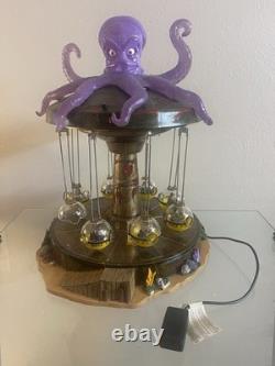 Lemax Spooky Town Octo-Swing Halloween Carnival Ride Village Retired 2011 AS IS