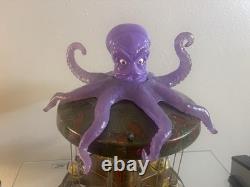 Lemax Spooky Town Octo-Swing Halloween Carnival Ride Village Retired 2011 AS IS