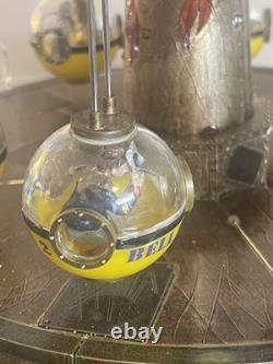 Lemax Spooky Town Octo-Swing Halloween Carnival Ride Village Retired 2011 AS IS