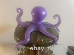 Lemax Spooky Town Octo-Swing Halloween Carnival Ride Village Retired 2011 AS IS
