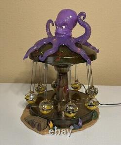 Lemax Spooky Town Octo-Swing Lights & Sound Carnival Ride 14379 Working