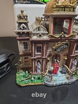 Lemax Spooky Town PHANTOMS OPERA HOUSE Retired FULLY FUNCTIONING Halloween