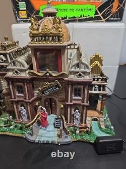 Lemax Spooky Town PHANTOMS OPERA HOUSE Retired FULLY FUNCTIONING Halloween