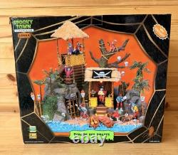 Lemax Spooky Town Pirates' Hideout #84764 2008 Retired Working with Box