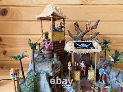 Lemax Spooky Town Pirates' Hideout #84764 2008 Retired Working with Box