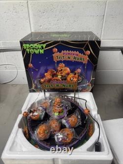 Lemax Spooky Town Pumpkin Tilt-n-Hurl #94487 2019 Retired(Not Working)