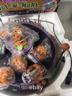 Lemax Spooky Town Pumpkin Tilt-n-Hurl #94487 2019 Retired(Not Working)