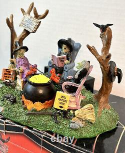 Lemax Spooky Town Retired Witches RARE Released 2009 Retired 2011 #94966