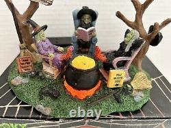 Lemax Spooky Town Retired Witches RARE Released 2009 Retired 2011 #94966