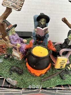 Lemax Spooky Town Retired Witches RARE Released 2009 Retired 2011 #94966