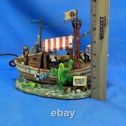 Lemax Spooky Town Sea Creature Hunt withBox 745944 -Retired 2007, Rare-Please Read