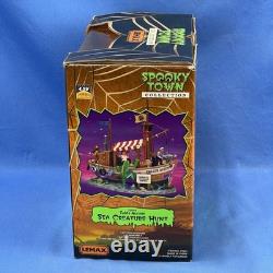 Lemax Spooky Town Sea Creature Hunt withBox 745944 -Retired 2007, Rare-Please Read