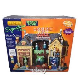 Lemax Spooky Town Signature Collection House of Wax 2009 Retired Piece Tested