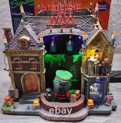 Lemax Spooky Town Signature Collection House of Wax 2009 Retired Piece Tested