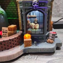 Lemax Spooky Town Signature Collection House of Wax 2009 Retired Piece Tested