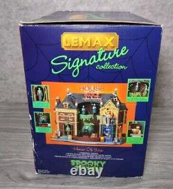 Lemax Spooky Town Signature Collection House of Wax 2009 Retired Piece Tested