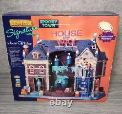 Lemax Spooky Town Signature Collection House of Wax 2009 Retired Piece Tested