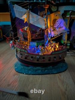 Lemax Spooky Town The Jolly Roger, Dead Mans Mine, Frankenstein Laboratory 3 Lot