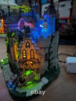 Lemax Spooky Town The Jolly Roger, Dead Mans Mine, Frankenstein Laboratory 3 Lot