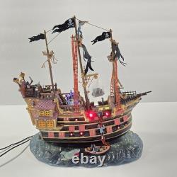 Lemax Spooky Town The Pillager Pirate Ship (Model #65409) Halloween Village 2006