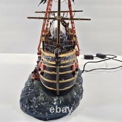 Lemax Spooky Town The Pillager Pirate Ship (Model #65409) Halloween Village 2006