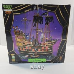 Lemax Spooky Town The Pillager Pirate Ship (Model #65409) Halloween Village 2006