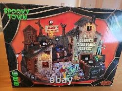 Lemax Spooky Town W. E. Slabbum Tombstone Quarry