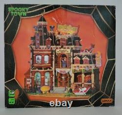 Lemax Spooky Town Werewolf Grooming and Night Spa (Retired) #25321