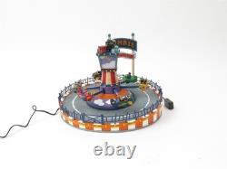 Lemax Spooky Town Zombie Plane Ride 64046 Carnival Lights Sound 2016 Box
