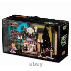 Lemax Spookytown Quick Bite Spider Diner Set