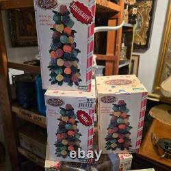 Lemax Sugar'N Spice 18 Pc Village Lot Gingerbread Palace Trees Train Christmas