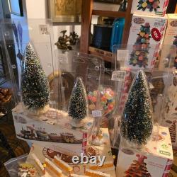 Lemax Sugar'N Spice 18 Pc Village Lot Gingerbread Palace Trees Train Christmas