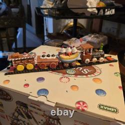 Lemax Sugar'N Spice 18 Pc Village Lot Gingerbread Palace Trees Train Christmas