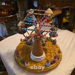 Lemax Sugar'N Spice 18 Pc Village Lot Gingerbread Palace Trees Train Christmas