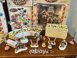 Lemax Sugar N Spice 36 Piece Village Houses & Accessories Collection RETIRED