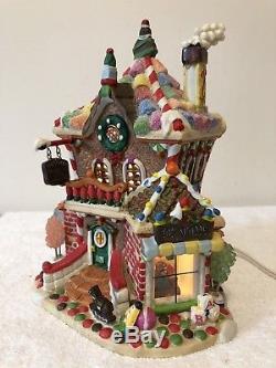 Lemax Sugar N Spice Sugar Lane Toy Shoppe Christmas Village House Great Shape