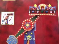 Lemax THE SHOOTING STAR Carnival Ride Amusement Park Christmas Village 54918 New