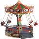 Lemax THE SKY SWING Holiday Village Sights & Sounds Carnival Train Animated