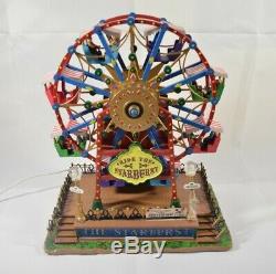 Lemax THE STARBURST FERRIS WHEEL / Animated Lighted Carnival Ride with Music