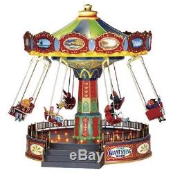 Lemax The Giant Swing Village Carnival Ride
