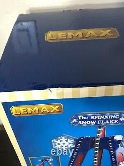 Lemax The Spinning Snowflake Village Carnival Ride Animated Sights And Sounds