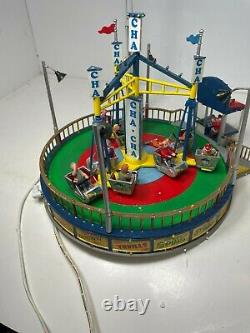 Lemax The Village Collection The Cha Cha Carnival Fair Ride with Box