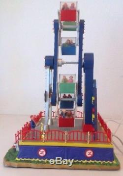 Lemax The Zinger Carnival Ride Christmas Village Carole Town Collection Animated