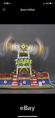 Lemax The Zinger Village Collection Animated Lights And Sound Works Great