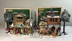 Lemax Vail Village Rocky Top Sporting Goods & Lookout Mountain Visitor Center