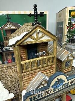 Lemax Vail Village Rocky Top Sporting Goods & Lookout Mountain Visitor Center