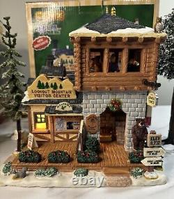 Lemax Vail Village Rocky Top Sporting Goods & Lookout Mountain Visitor Center
